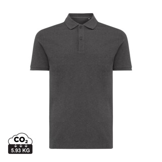 Unisex polotričko Iqoniq Yosemite, velikost 3XL, tmavě šedý melír