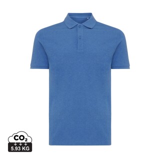 Unisex polotričko Iqoniq Yosemite, velikost XL, modrý melír