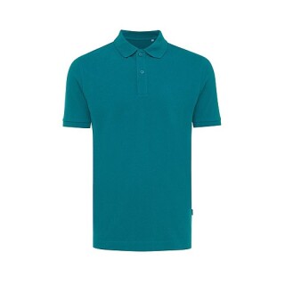 Unisex polotriko Iqoniq Yosemite z recyklované bavlny, tyrkysová, XS
