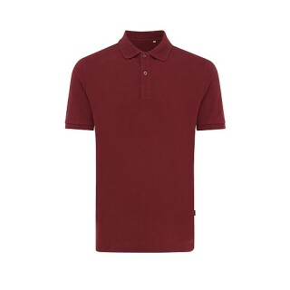 Unisex polotriko Iqoniq Yosemite z recyklované bavlny, vínová, S