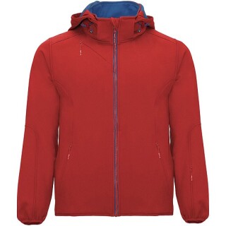 Unisex softshellová bunda, ROLY SIBERIA, červená, vel. L