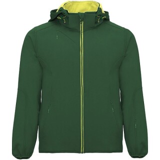 Unisex softshellová bunda, ROLY SIBERIA, tmavě zelená, vel. 2XL
