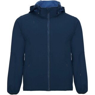 Unisex softshellová bunda Roly Siberia, velikost 3XL, námořní modrá