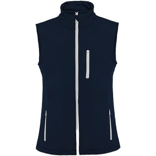 Unisex softshellová vesta, ROLY NEVADA, navy, vel. 2XL