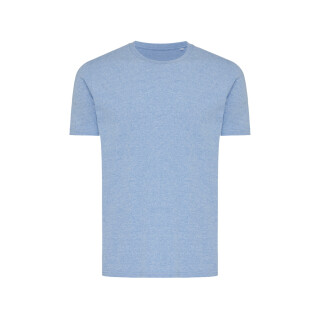 Unisex tričko Iqoniq Brett, velikost XL, modrý melír