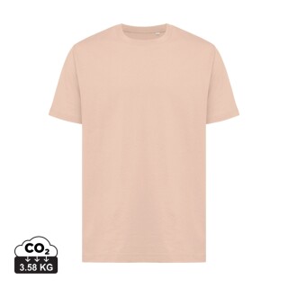 Unisex tričko Iqoniq Kakadu relaxed fit, velikost L, světlá růžová