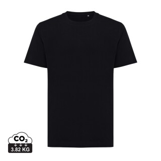 Unisex tričko Iqoniq Kakadu relaxed fit, velikost M, černá