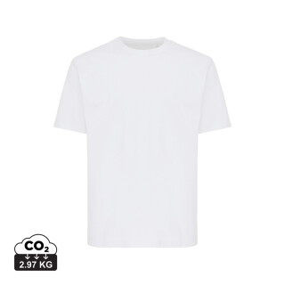 Unisex tričko IQONIQ Nikko, velikost 5XL, recyklovaná bílá