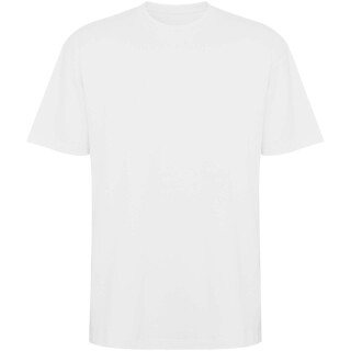Unisex tričko Roly Bull, nadměrná velikost, velikost M, bílá