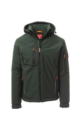 Unisex zimní bunda Payper STREAM PAD, zelená, velikost 4XL