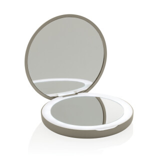 USB LED make-up zrcátko z RCS RPET, béžová