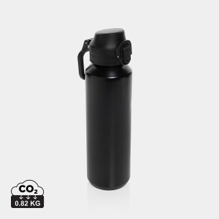 Uzamykatelná sportovní lahev 600ml, černá