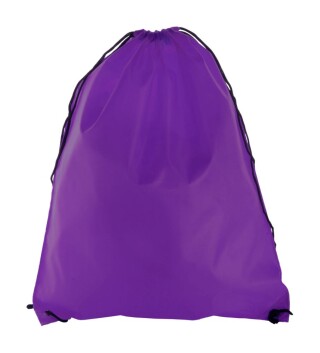 Vak se stahováním šňůrkou, 210T polyester, fialový