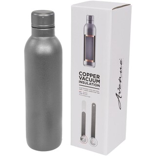Vakuová sportovní termoska Thor 510 ml s měděnou izolací, stříbrná