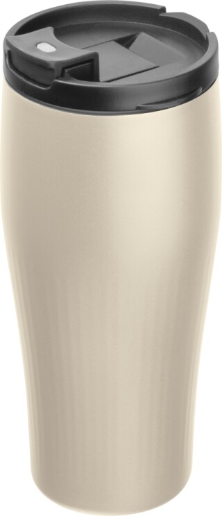 Vakuový nerezový termohrnek 500 ml, béžová