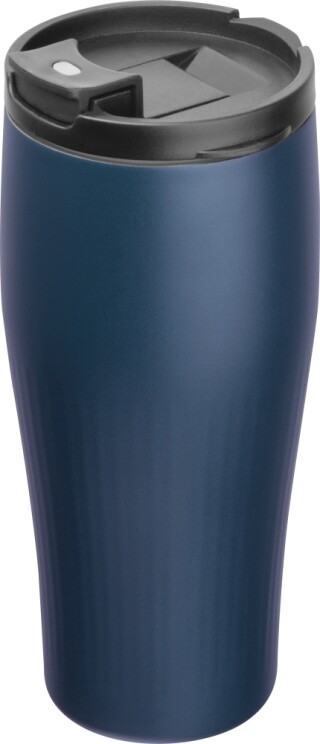Vakuový nerezový termohrnek 500 ml, tmavě modrá