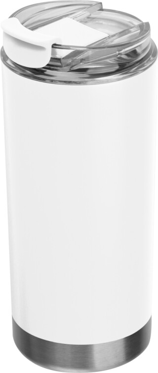 Vakuový termohrnek z nerezové oceli CrisMa 480 ml, bílá