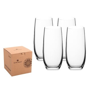VS KIRIBATI Sada 4 vysokých sklenic, 350 ml
