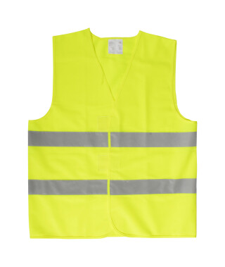 Vesta s reflexními pruhy, žlutá XL