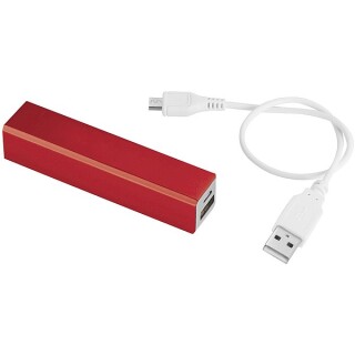 VOLTINO Kovová powerbanka 2200 mAh, stříbrná