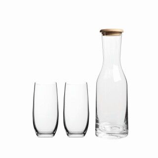VS WAINUI SET Sada karafy a vysokých sklenic, 1,2 l a 350 ml
